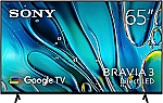 New Sony Bravia 65'' 4K HDR Smart LED Google TV  Model  K-65S30