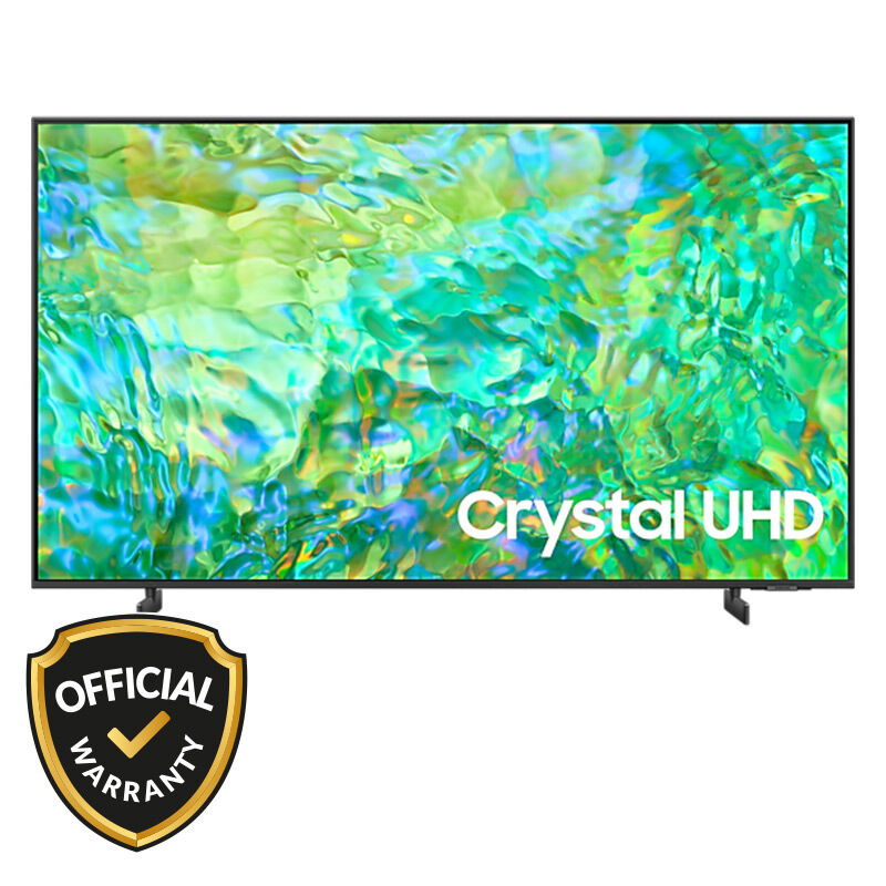 65''  Official Samsung CU8000 Crystal UHD 4K Smart Television