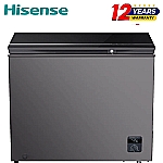 Hisense BD-189BLK  Official Chest Freezer -color Grey  (189 Liter)