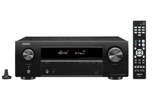 Denon 5.2 HDR10, Dolby Vision, 4K Passthrough AV Receiver mosdel AVR-X550BT