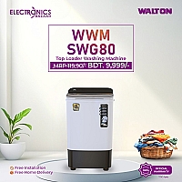 Walton Top Loading Washing Machine 8KG  WWM-SWG80
