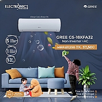 Gree 1.5 TON GS-18XFA32 Fairy Split Type Non-Inverter Air Conditioner