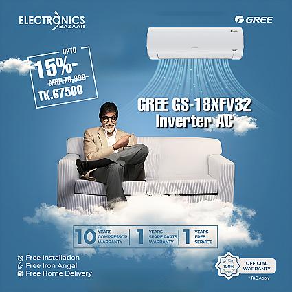 Gree 1.5 Ton Inverter GS-18XFV32 Fairy Split Type Air Conditioner