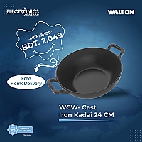 Walton WCW- Cast Iron Kadai 24 CM
