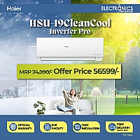 Haier 1.6 Ton Inverter Type  Split HSU-19CleanCool Air Conditioner