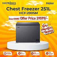 Haier HCF-290SM 251 Liter Chest Freezer With Official Warranty