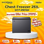 Haier HCF-290SM 251 Liter Chest Freezer With Official Warranty