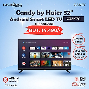 Haier 43 Inch H43K85FFX FULL HD Bezel-Less Google TV