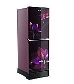 Whirlpool Official 236 Liter Floret Purple Fresh magic Pro Inverter Glass Door Refrigerator