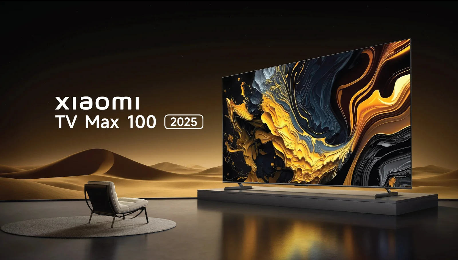 Xiaomi official TV Max 100 Inch QLED 4K UHD Smart Android Google TV (Global Version) 2025